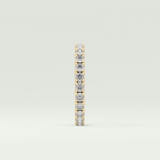 0.84 TCW Round Shaped Lab Grown Diamond Wedding Band