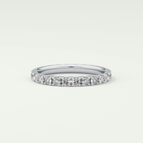0.84 TCW Round Shaped Lab Grown Diamond Wedding Band