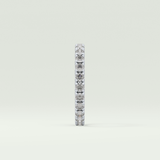 0.84 TCW Round Shaped Lab Grown Diamond Wedding Band