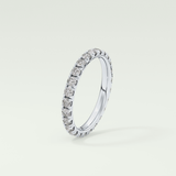 0.84 TCW Round Shaped Lab Grown Diamond Wedding Band