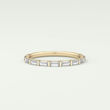 1.02 TCW Baguette Cut Lab Grown Diamond Wedding Band