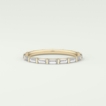 1.02 TCW Baguette Cut Lab Grown Diamond Wedding Band