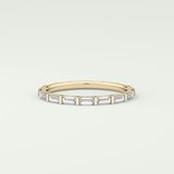1.02 TCW Baguette Cut Lab Grown Diamond Wedding Band