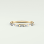 1.02 TCW Baguette Cut Lab Grown Diamond Wedding Band