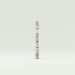 1.02 TCW Baguette Cut Lab Grown Diamond Wedding Band