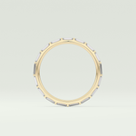 1.02 TCW Baguette Cut Lab Grown Diamond Wedding Band