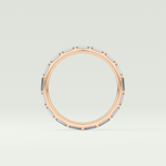 1.02 TCW Baguette Cut Lab Grown Diamond Wedding Band
