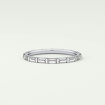 1.02 TCW Baguette Cut Lab Grown Diamond Wedding Band