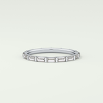 1.02 TCW Baguette Cut Lab Grown Diamond Wedding Band