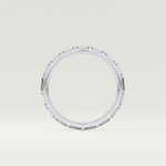 1.02 TCW Baguette Cut Lab Grown Diamond Wedding Band