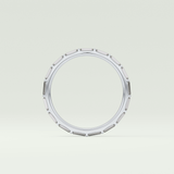 1.02 TCW Baguette Cut Lab Grown Diamond Wedding Band
