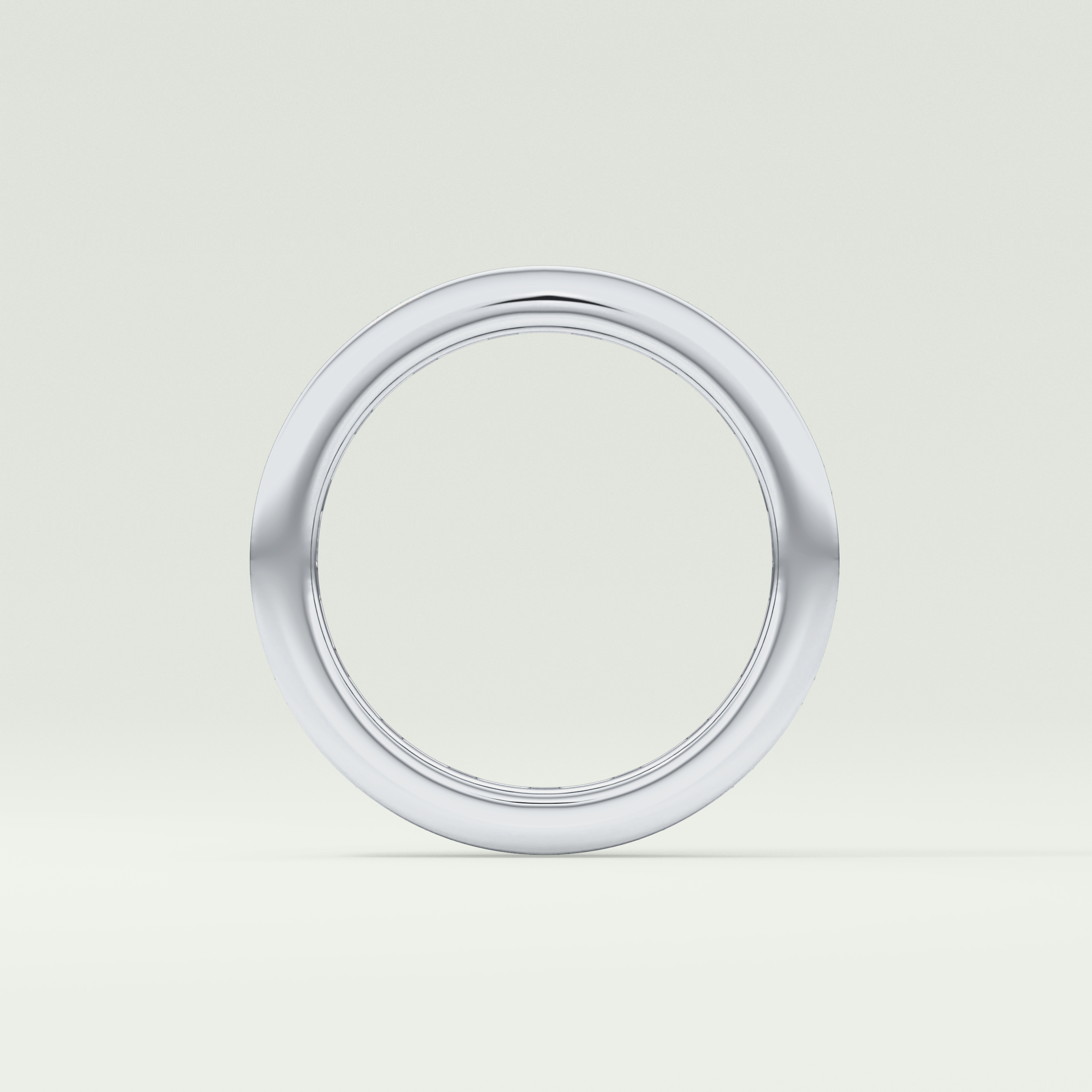 1.87 TCW Baguette Shaped Moissanite Wedding Band