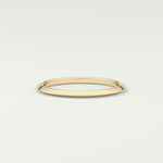 Knife Edge Shank Wedding Band