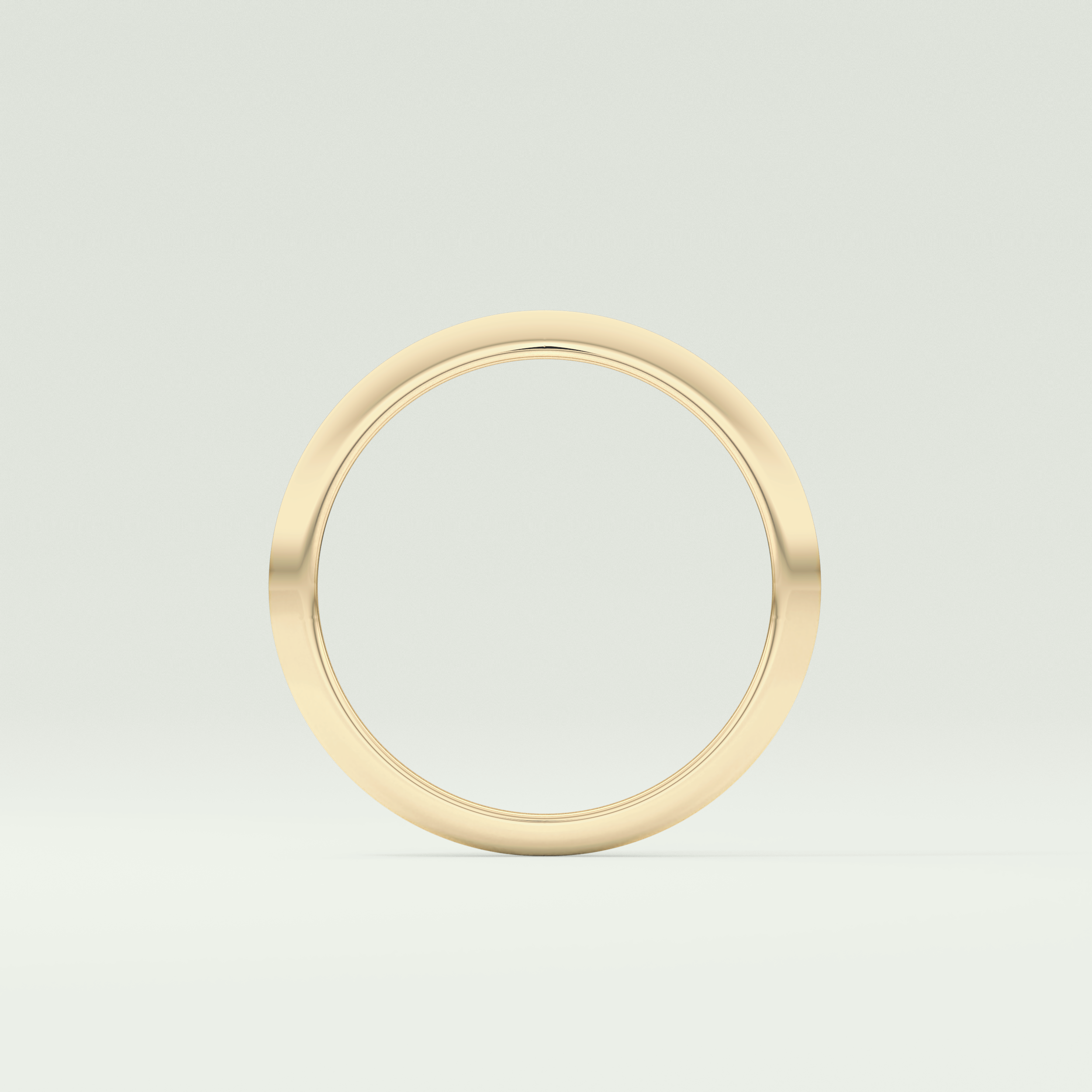 Knife Edge Shank Wedding Band
