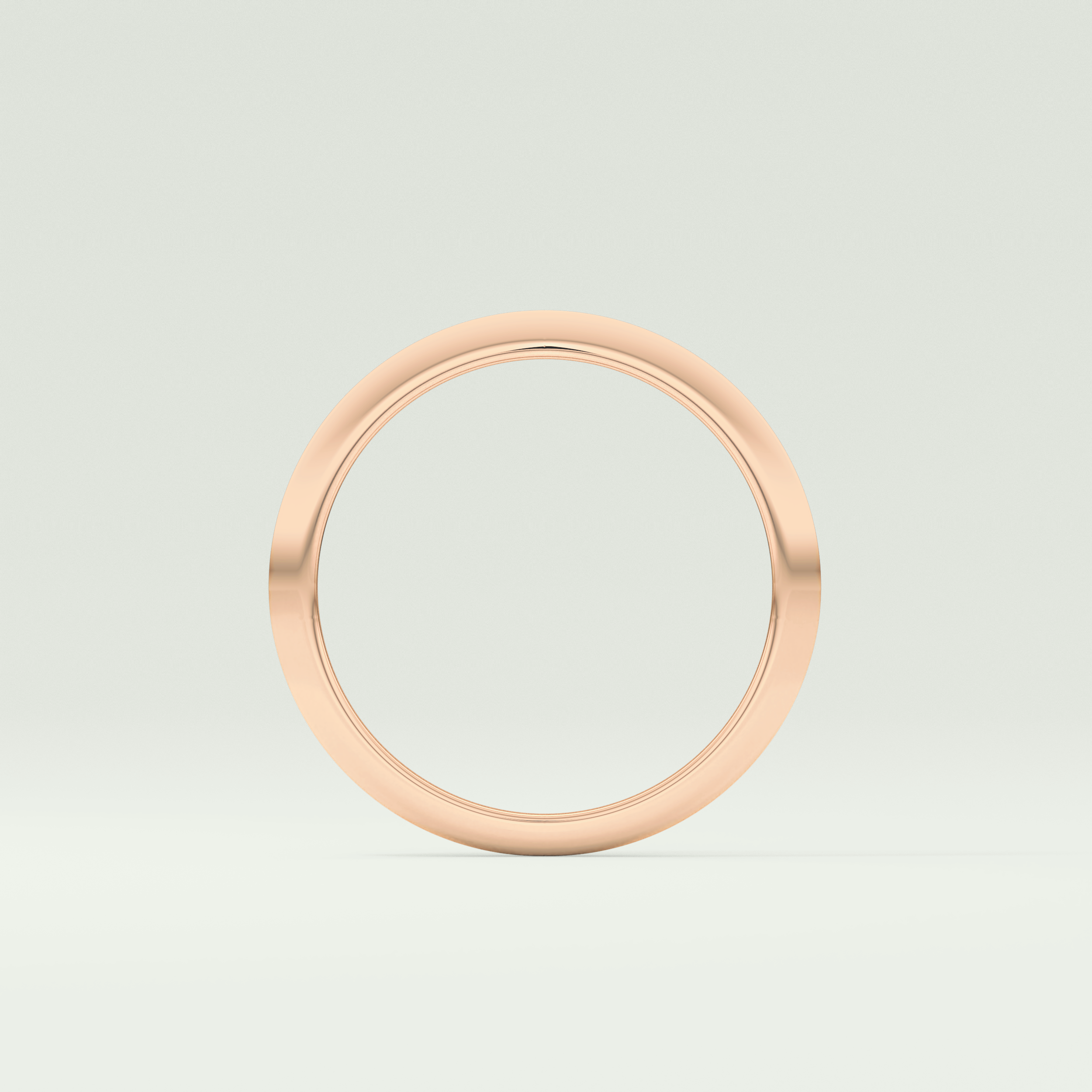 Knife Edge Shank Wedding Band