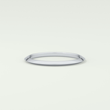 Knife Edge Shank Wedding Band