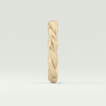 Twisted Rope Shank Wedding Band