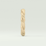 Twisted Rope Shank Wedding Band