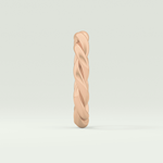 Twisted Rope Shank Wedding Band