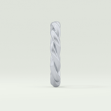 Twisted Rope Shank Wedding Band