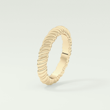 Gold Rope - Twisted Shank Wedding Band