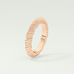 Gold Rope - Twisted Shank Wedding Band
