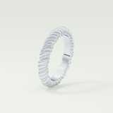 Gold Rope - Twisted Shank Wedding Band