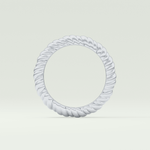 Gold Rope - Twisted Shank Wedding Band