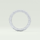 Gold Rope - Twisted Shank Wedding Band