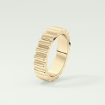 Textured Shank Wedding Band