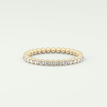 0.7 TCW Round Shaped Lab Grown Diamond Wedding Band