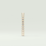 0.7 TCW Round Shaped Lab Grown Diamond Wedding Band