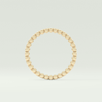 0.7 TCW Round Shaped Lab Grown Diamond Wedding Band