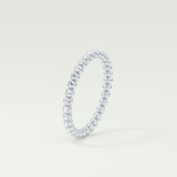 0.7 TCW Round Shaped Lab Grown Diamond Wedding Band