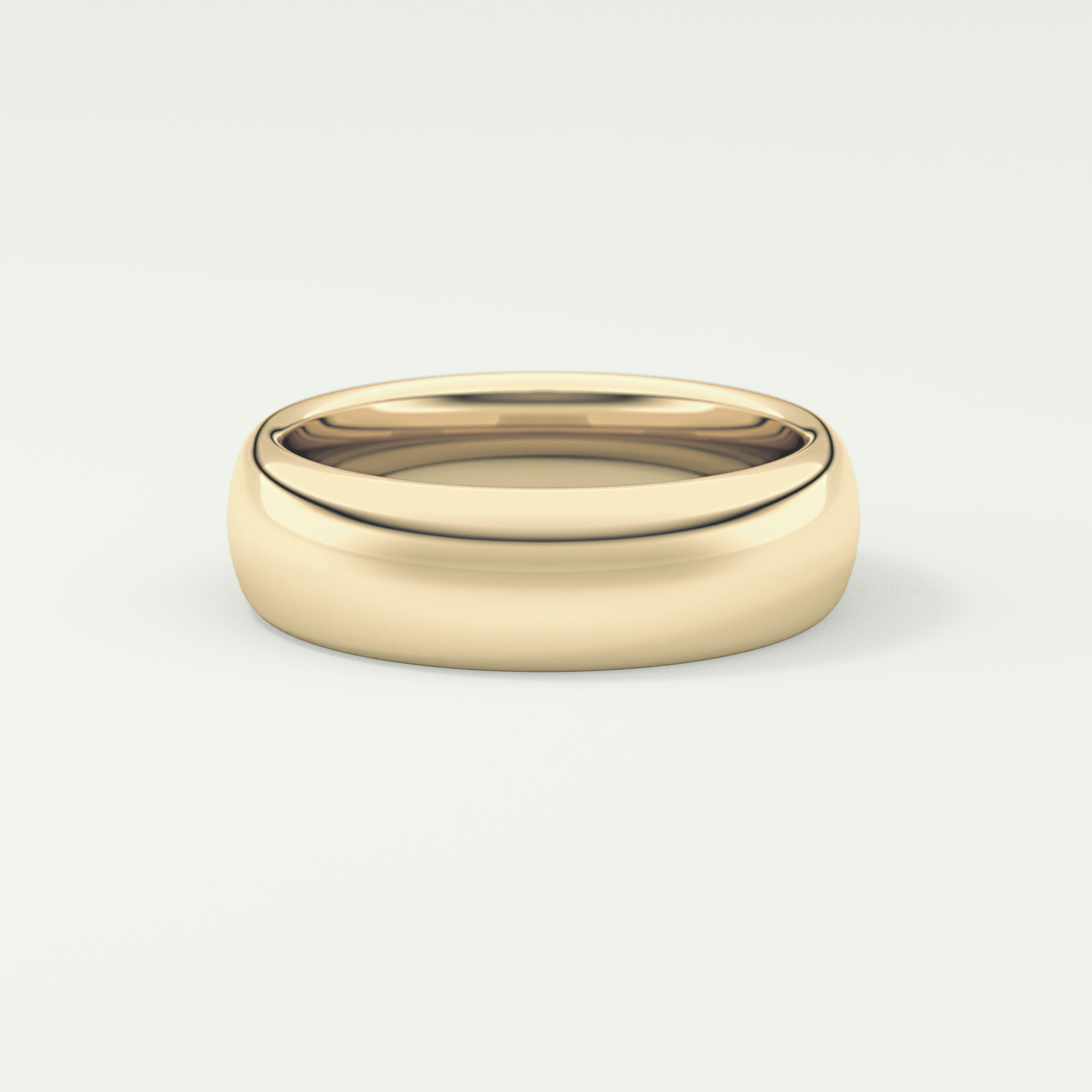 Classic Gold Shank Wedding Band