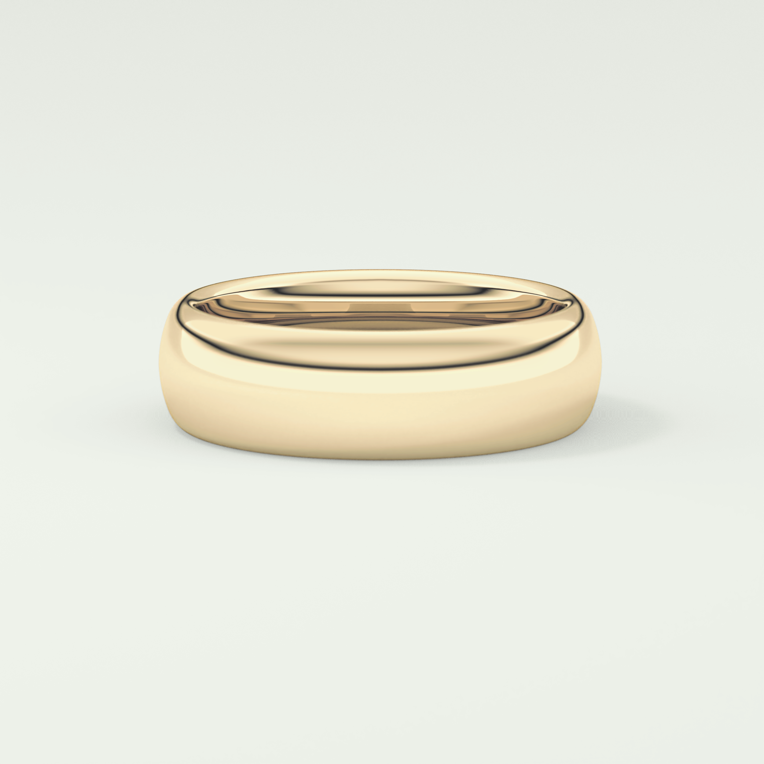 Classic Gold Shank Wedding Band