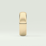 Classic Gold Shank Wedding Band