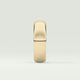 Classic Gold Shank Wedding Band