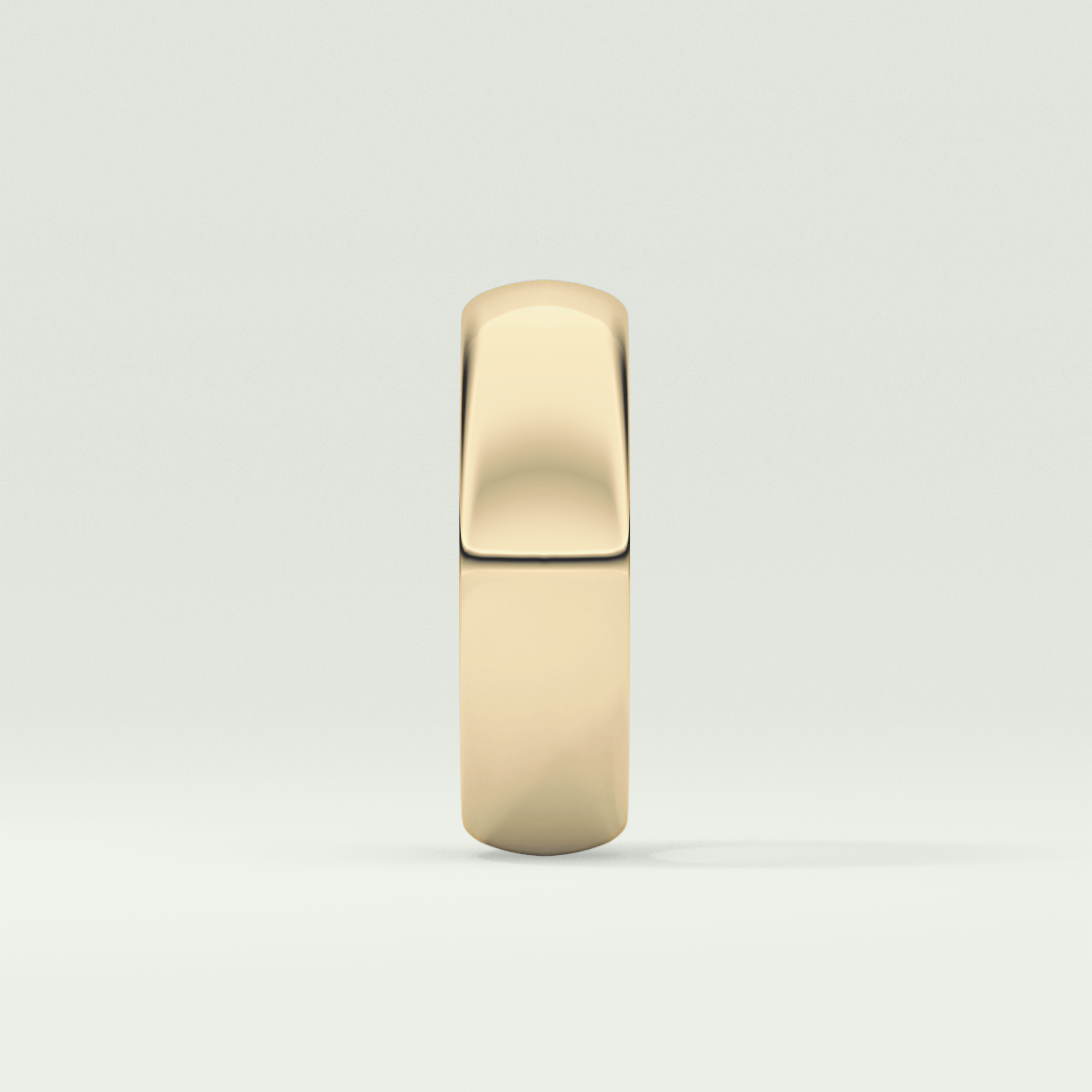 Classic Gold Shank Wedding Band