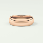 Classic Gold Shank Wedding Band