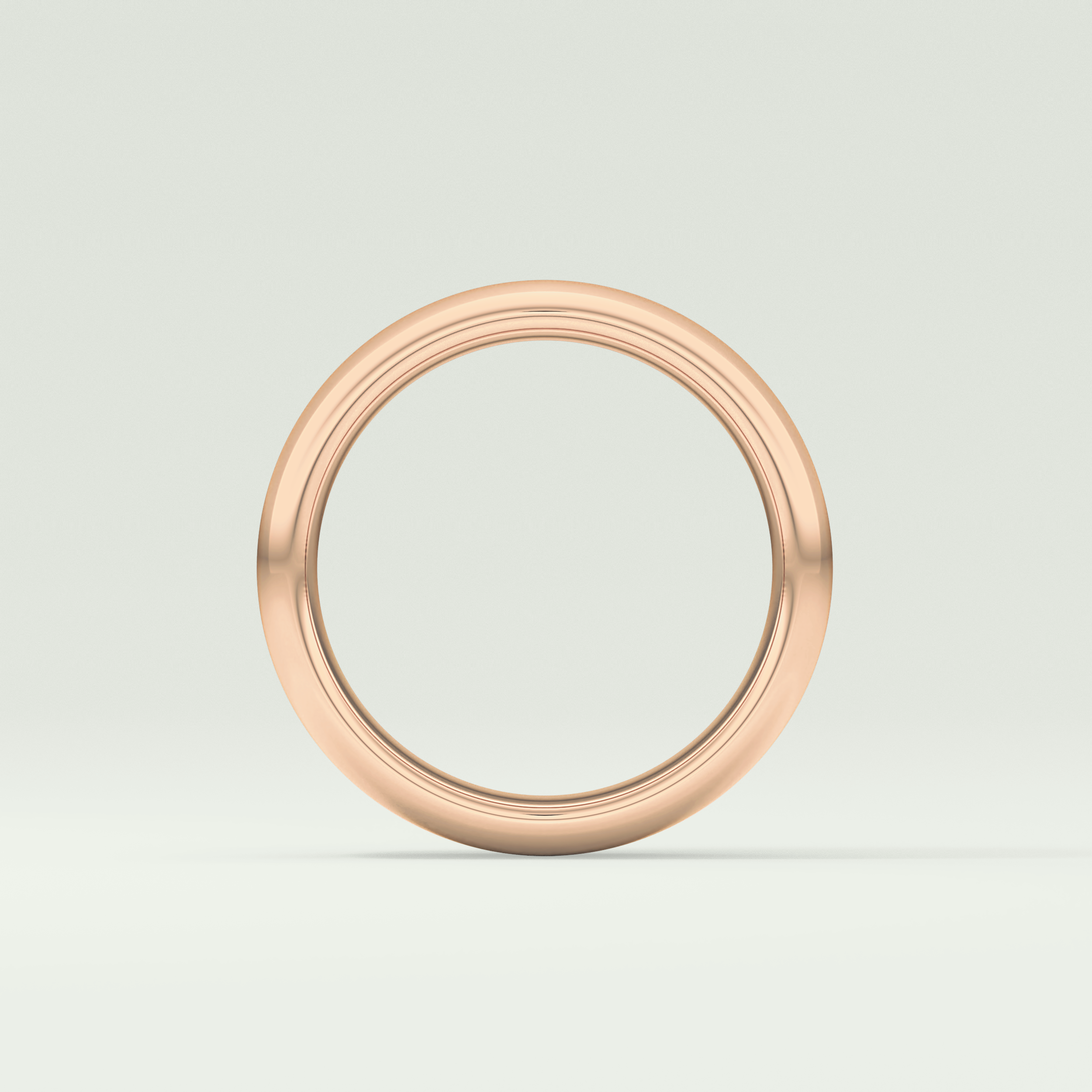 Classic Gold Shank Wedding Band