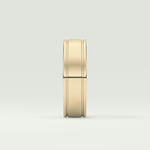 Classic Textured Shank Wedding Band