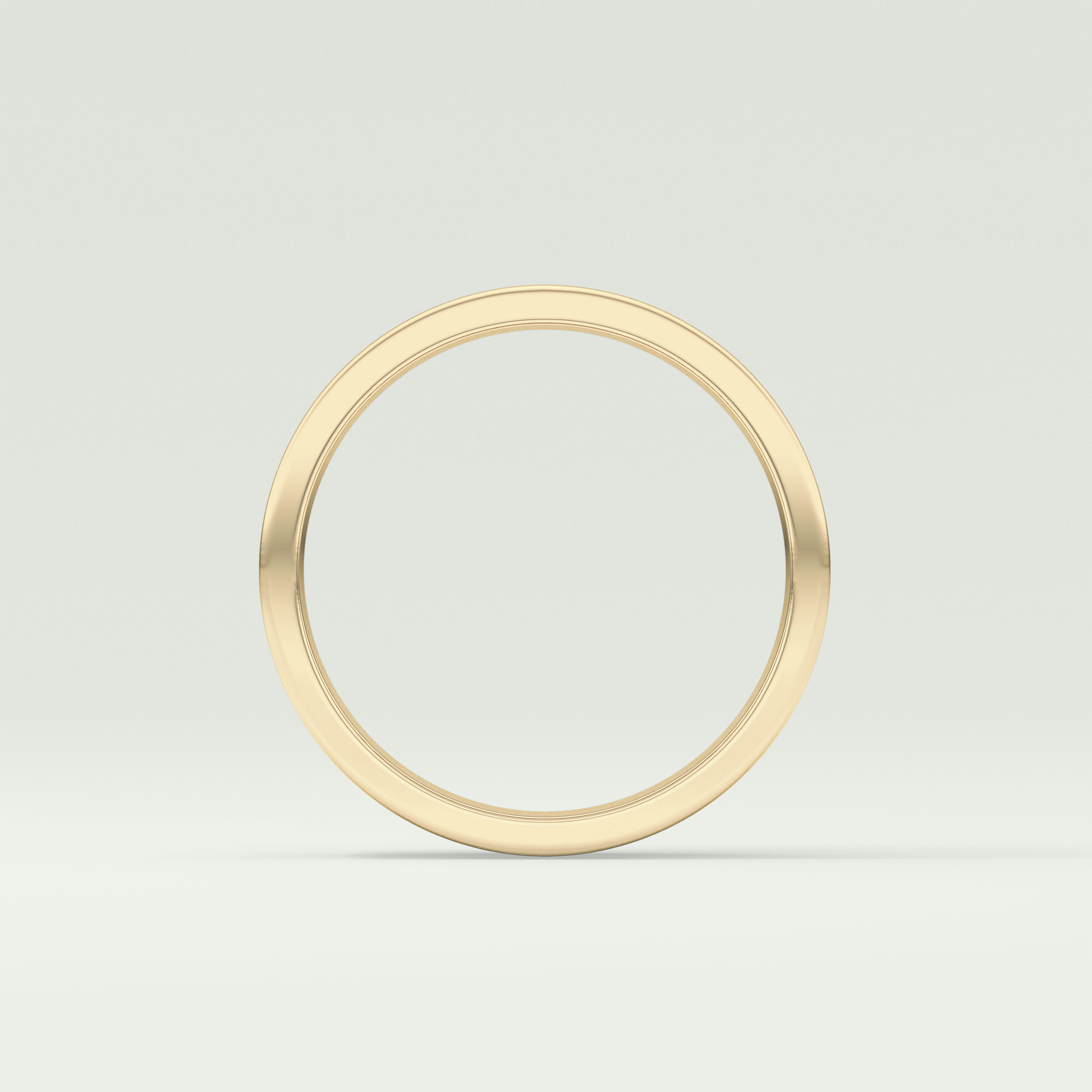 Classic Textured Shank Wedding Band