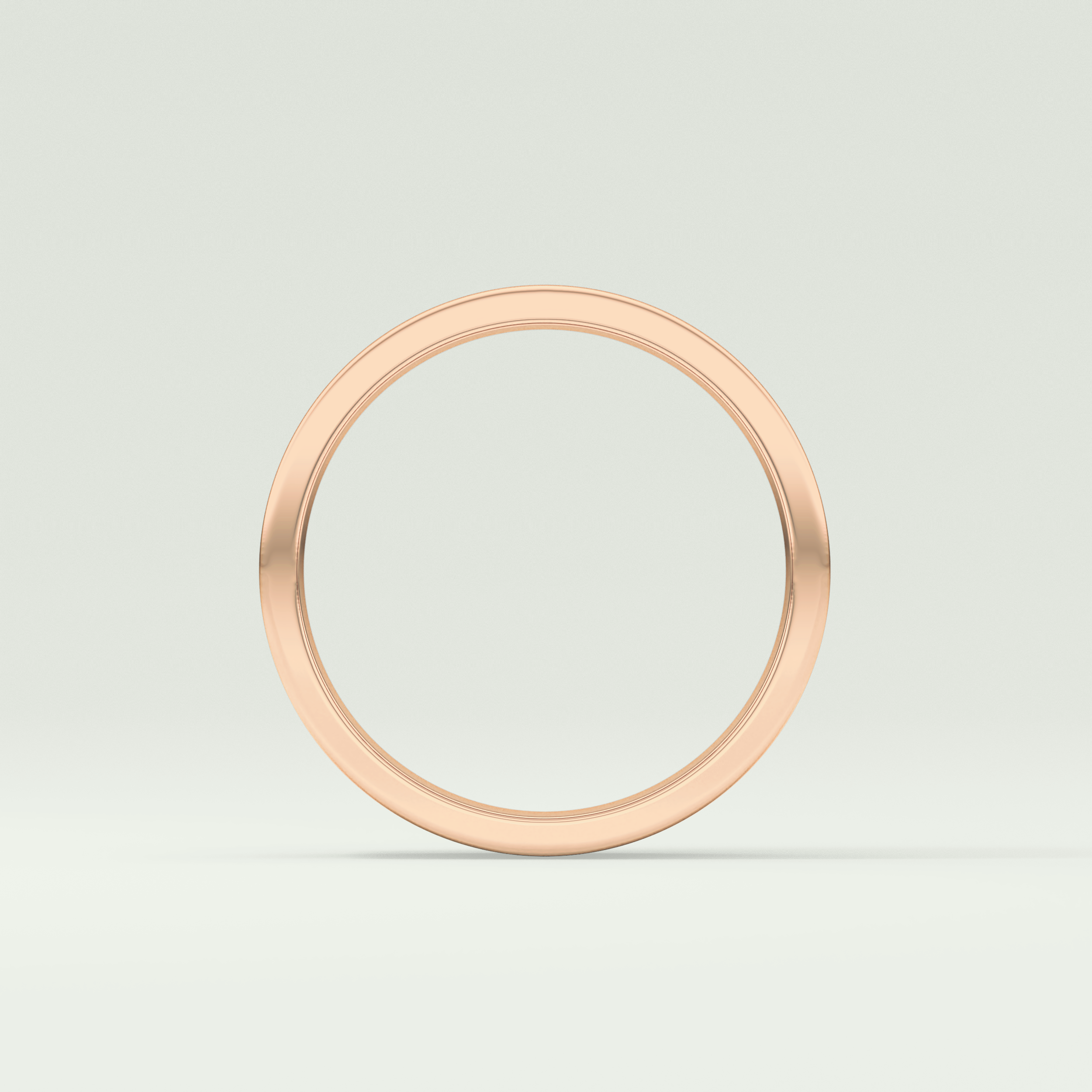 Classic Textured Shank Wedding Band