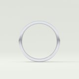 Classic Textured Shank Wedding Band