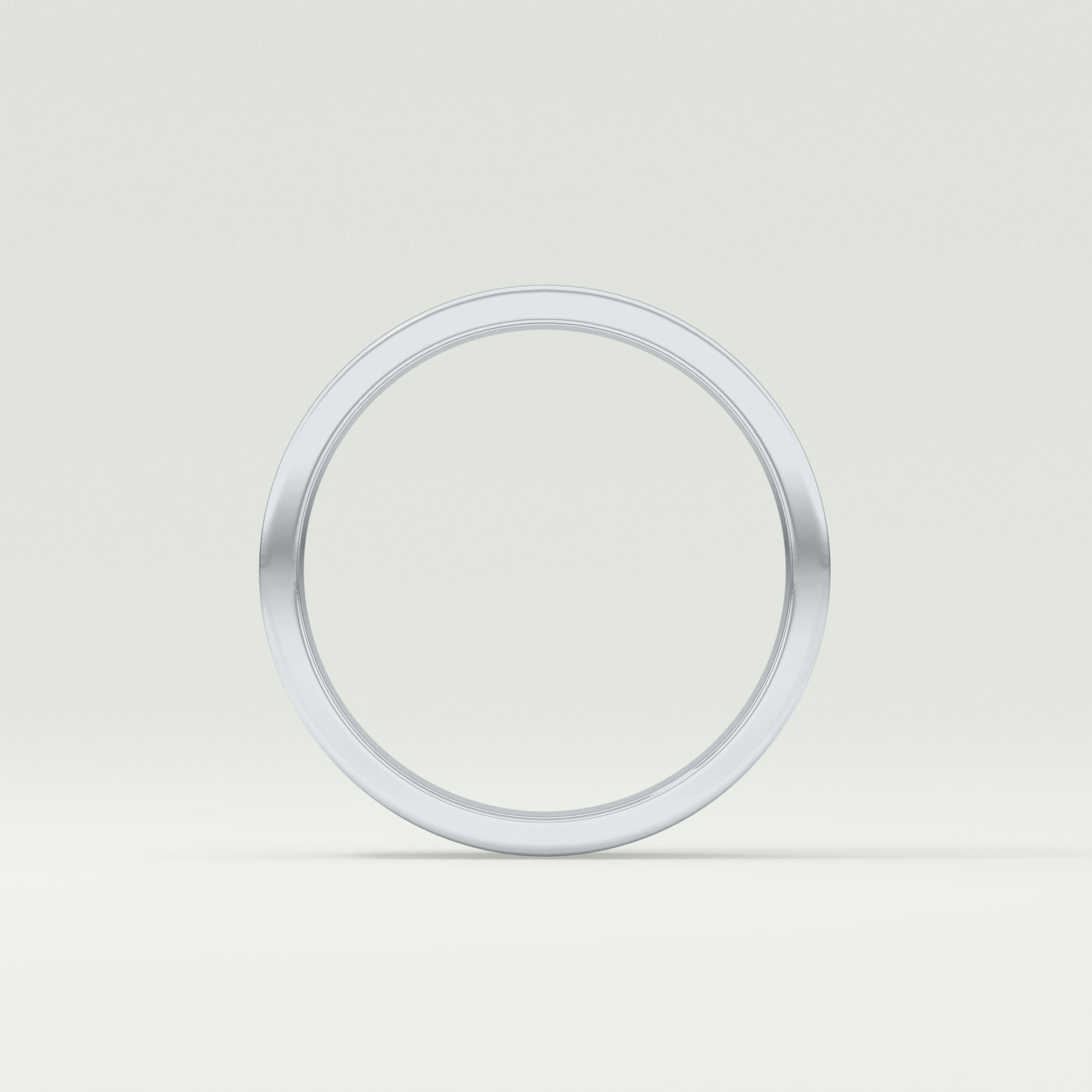 Classic Textured Shank Wedding Band