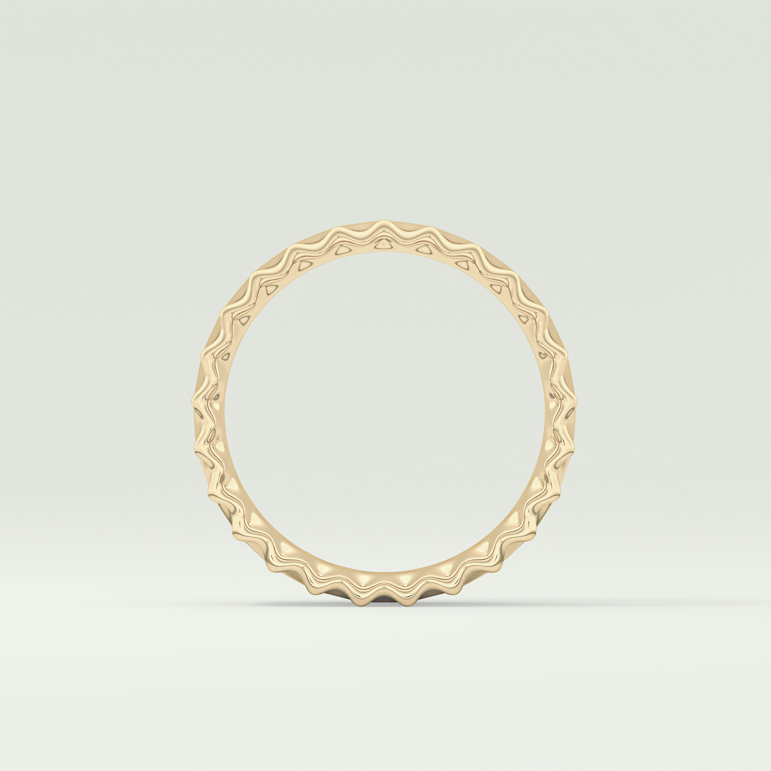 Textured Shank Wedding Band
