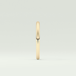 Yellow Gold Polished Classic Shank Wedding Band