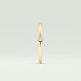Yellow Gold Polished Classic Shank Wedding Band