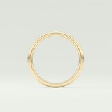 Yellow Gold Polished Classic Shank Wedding Band